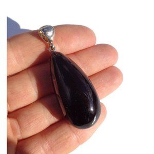 SOLD Cherry BALTIC Amber, Natural Genuine Handmade Blood Amber Pendant 9.4 grams